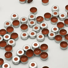 11 mm Open Top Aluminum Crimp Caps with Septa