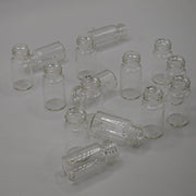 Assorted clear 3 mL 9-425 screw-thread sample vials
