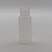 Clear 2 mL polypropylene 9-425 screw vial with moulded volume graduations