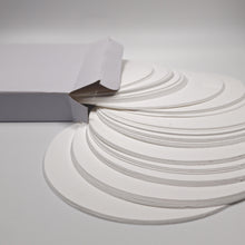 Pack of 125 mm quantitative hardened low-ash filter papers