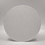 Single circular 125 mm quantitative hardened low-ash filter paper