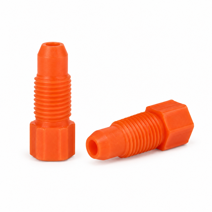 1/4-28 PP Tubing Fittings, 100pcs/pk product family