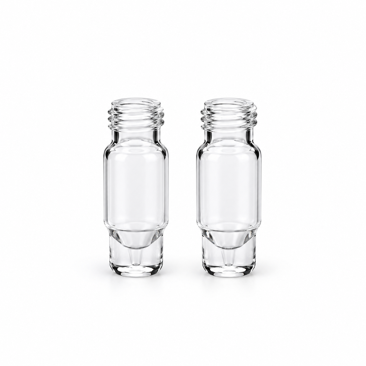 1mL Glass Total-Recovery Vials, 12x32mm, 100pcs/pk – professional product image