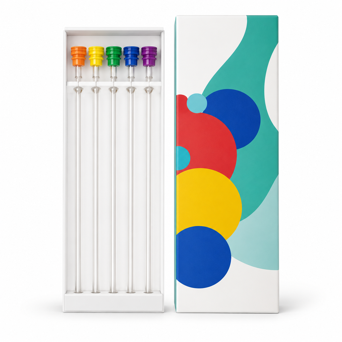 5x178mm Borosilicate 3.3 NMR Tubes, 600 MHz, with Plastic Caps – professional product image