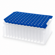 96-Well Blue EVA Capmats with PTFE/Silicone Septa, 10pcs/pk – professional product image