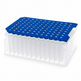 96-Well Blue EVA Capmats with PTFE/Silicone Septa, 10pcs/pk – professional product image