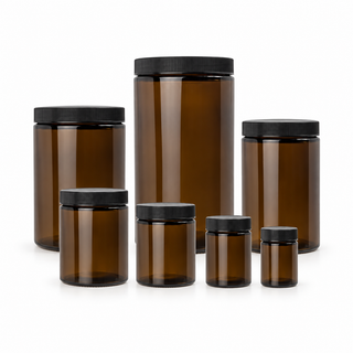 Amber Glass Soil Sampling Jars, 100–1000 mL – professional product image