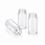 Representative clear 20-400 glass sample vials