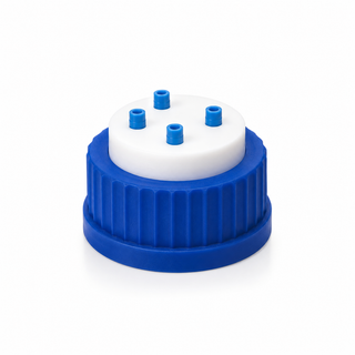 GL80 Blue Solvent Safety Waste Cap, 5 Ports, 1set/pk – professional product image