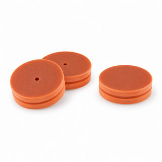 Orange High-Temperature Ultra-Low-Bleed GC Septa, 11x3mm – professional product image