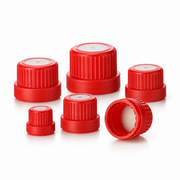 PP Tamper-Evident Caps with PTFE/PE Septa, 18–45mm – professional product image