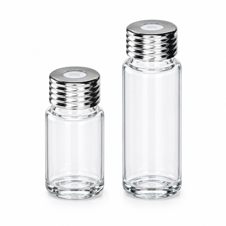 Preassembled 18mm Screw Headspace Vial Kits, 10mL and 20mL, 100pcs/pk product family